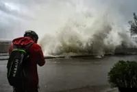 Super Typhoon Ragasa lashes Hong Kong with hurricane-force winds and heavy rain