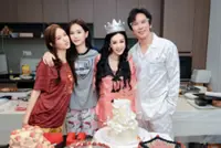 Actress Christy Chung shares rare photo with husband and daughters for 55th birthday