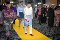 Selangor Ruler attends 'doa selamat' ceremony in conjunction with Raja Muda's wedding