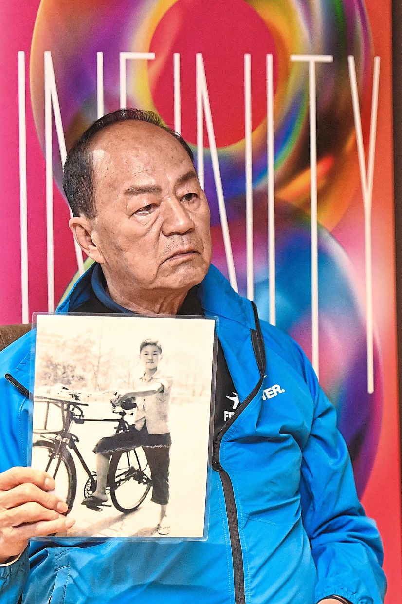 Ti Lung quit school at a young age to support his family, working as a grocery store delivery boy. Photo: ONG SOON HIN/The Star