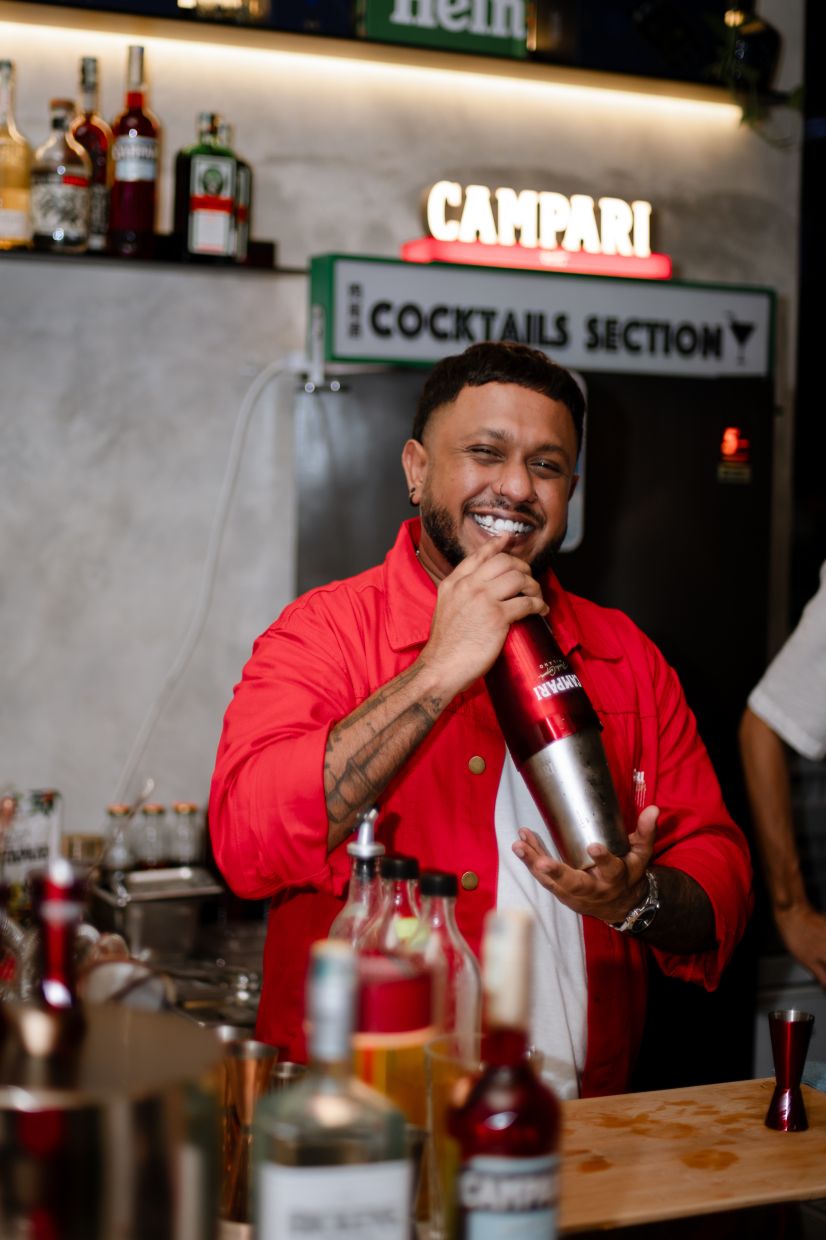 Giri Panchais the Campari Group brand ambassador.