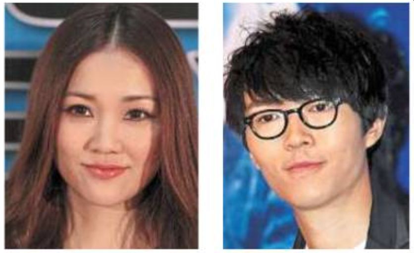 Still in grief: Tse (left) and Fong.