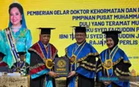 Perlis Raja Muda awarded honorary doctorate from UMSU Indonesia
