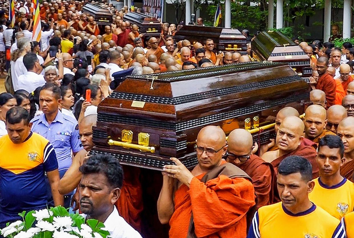 Achter Mönch stirbt nach Seilbahnunglück in Sri Lanka
