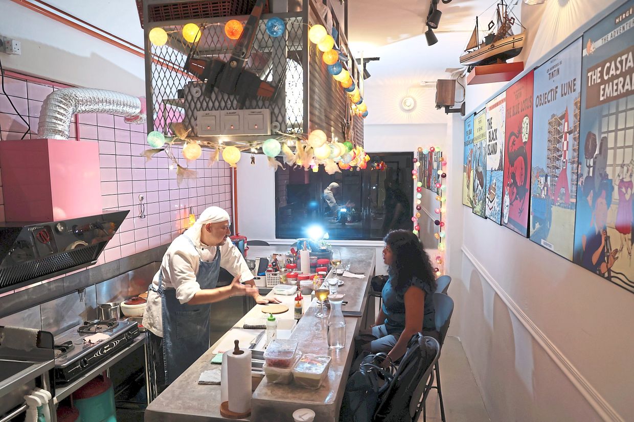 At only 18sq m, this is probably the smallest restaurant in Malaysia.