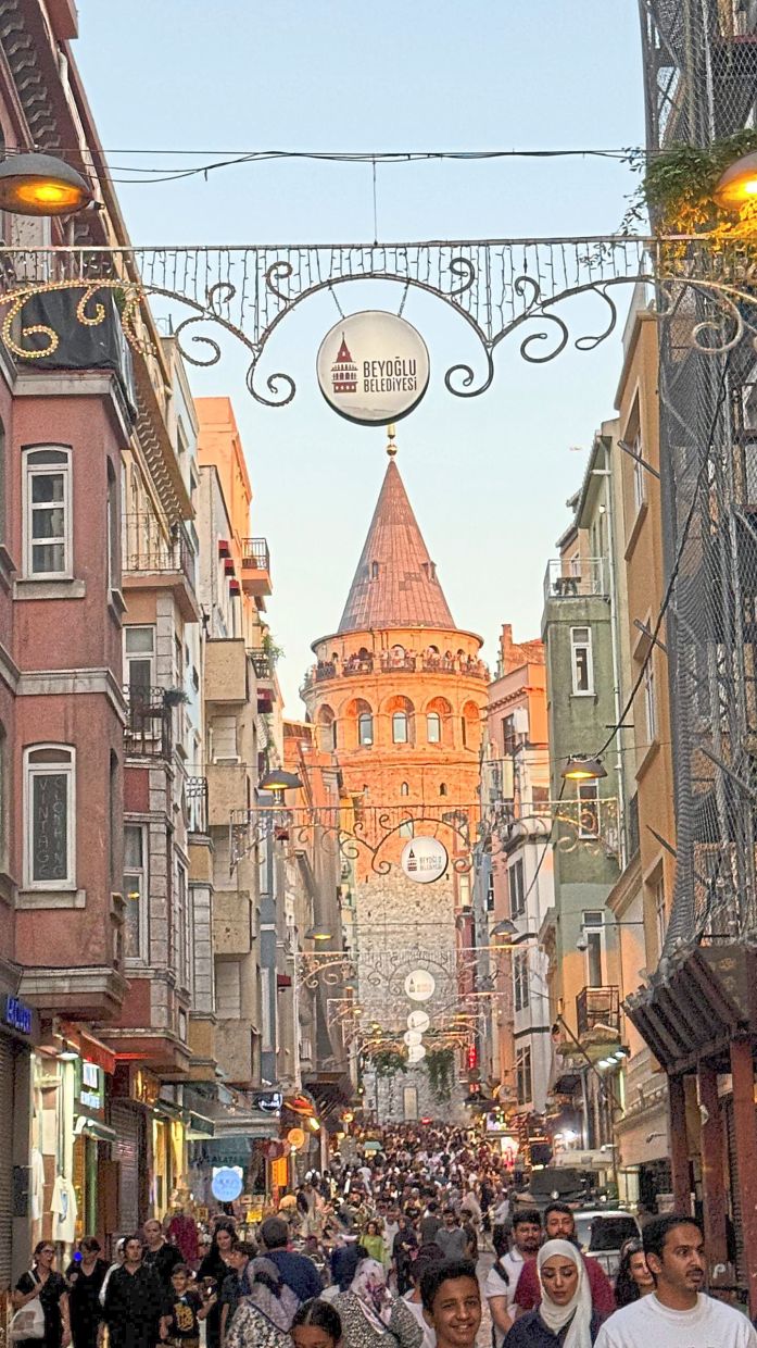 The Galata Tower is Beyoglu’s crown jewel that wraps the district in a dreamy, almost Parisian atmosphere.