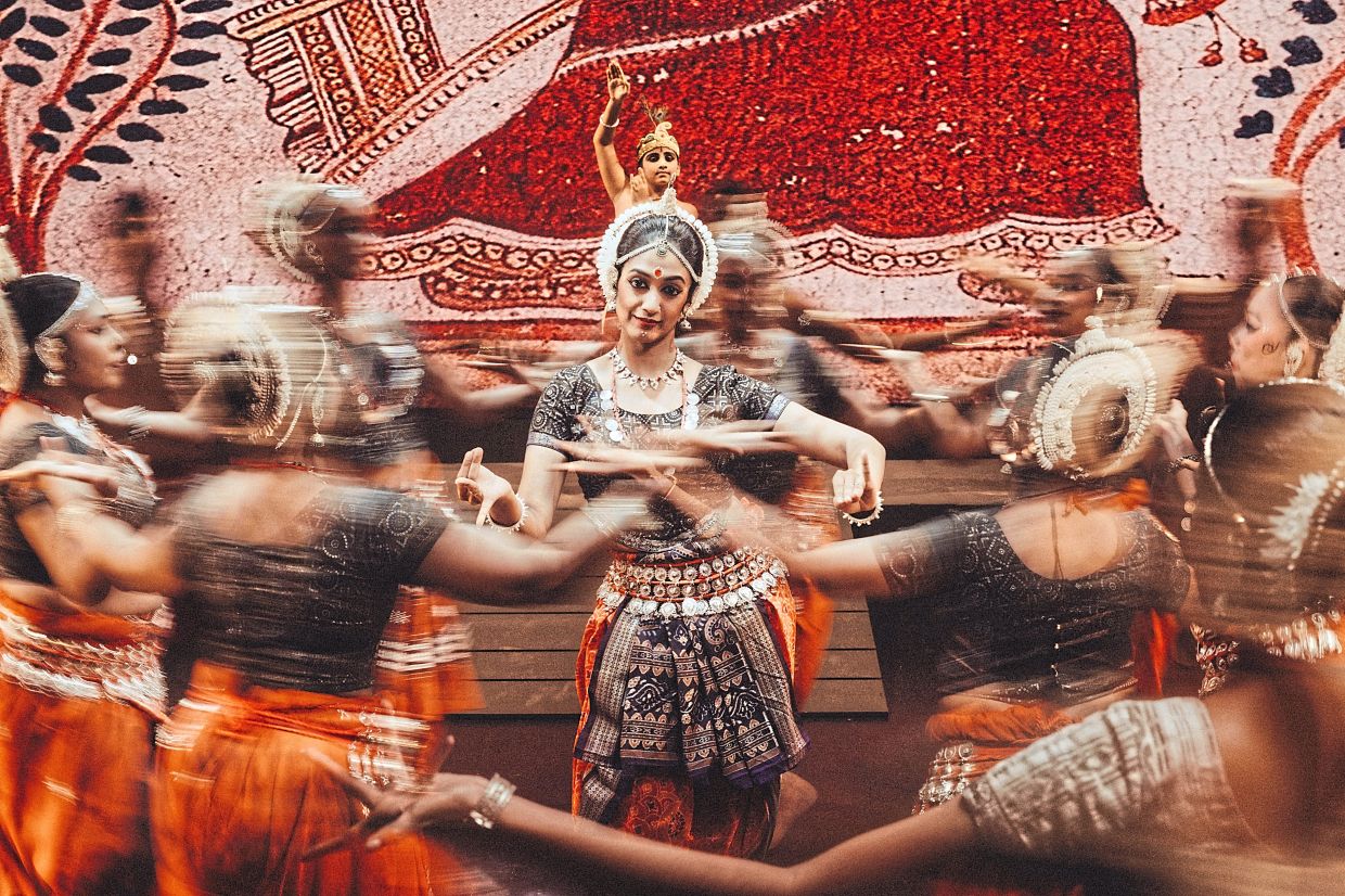 A scene from 'Radhe! Radhe! The Sweet Surrender', a captivating Odissi dance show set to play at the Shantanand Auditorium, Temple of Fine Arts in Kuala Lumpur from Oct 10-12. Photo: Sutra Foundation