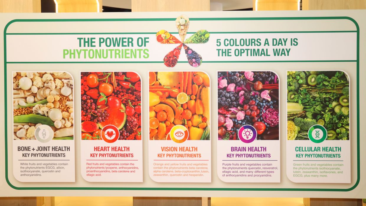 Nourishing cells with phytonutrients.