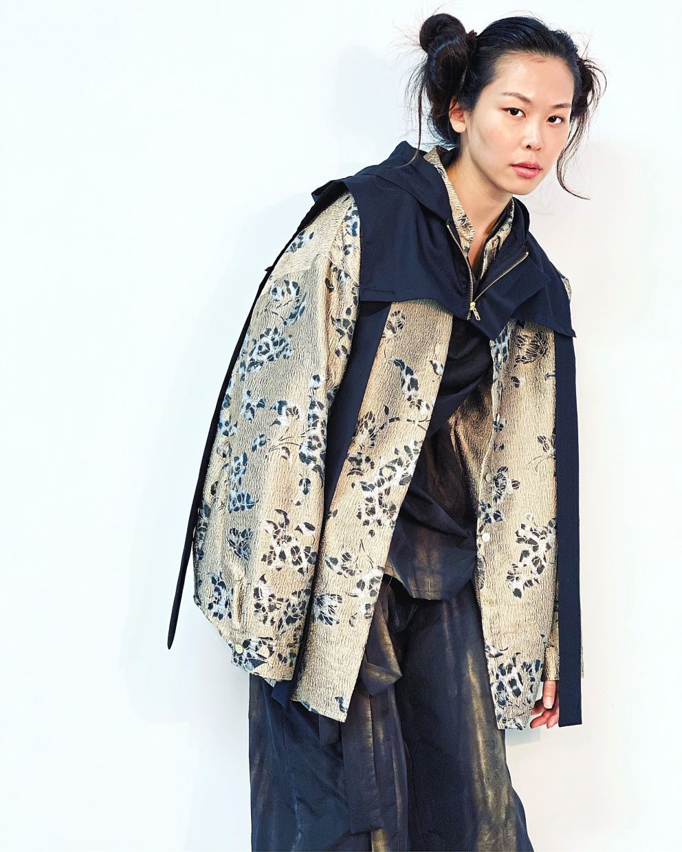 He describes his aesthetic as urban chic. Photo: Double U 