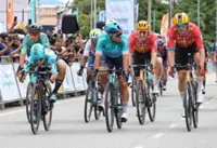 Malucelli edges Kristoff in photo finish for second stage win at Le Tour de Langkawi