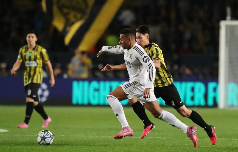 Football: Soccer-Mbappe hat-trick powers Real Madrid to 5-0 win over Kairat  in Champions League | The Star