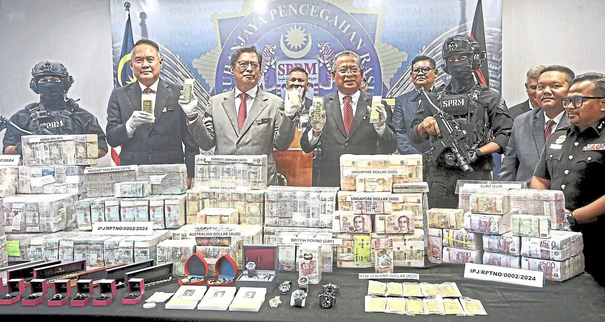 Over RM169mil forfeited | The Star
