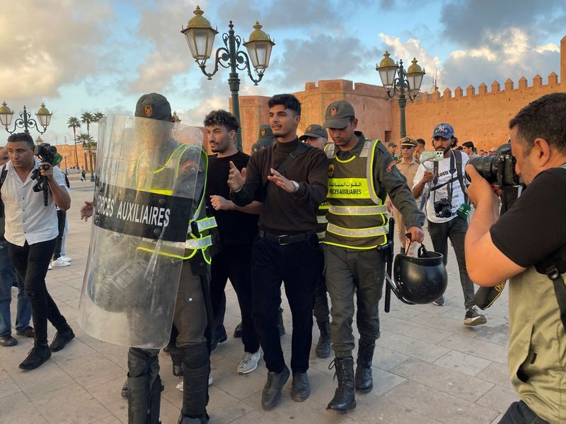 Morocco&#039;s youth, police clash on fifth night of protests demanding education, health care