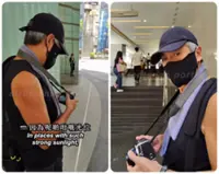 Chow Yun Fat gives impromptu photography lesson on Hong Kong streets
