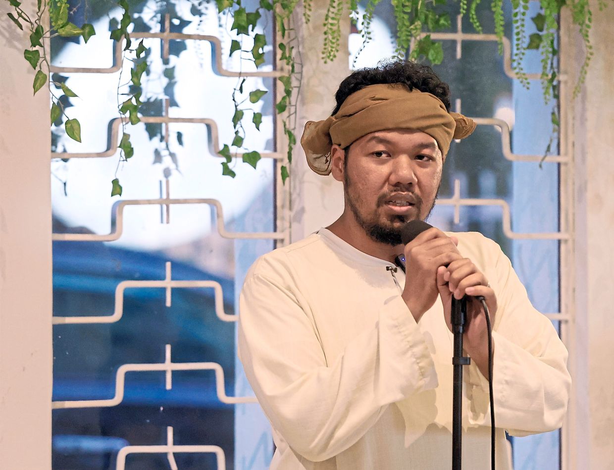 'It’s encouraging to see poetry events evolving in Malaysia,' says Jack Malik. Photo: The Star/Chan Tak Kong 