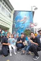 New mural making waves in George Town