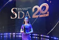 Malaysian actress Anna Jobling wins Outstanding Asian Star award in Seoul