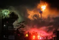 Large fire erupts in jet fuel unit at Chevron's Los Angeles refinery