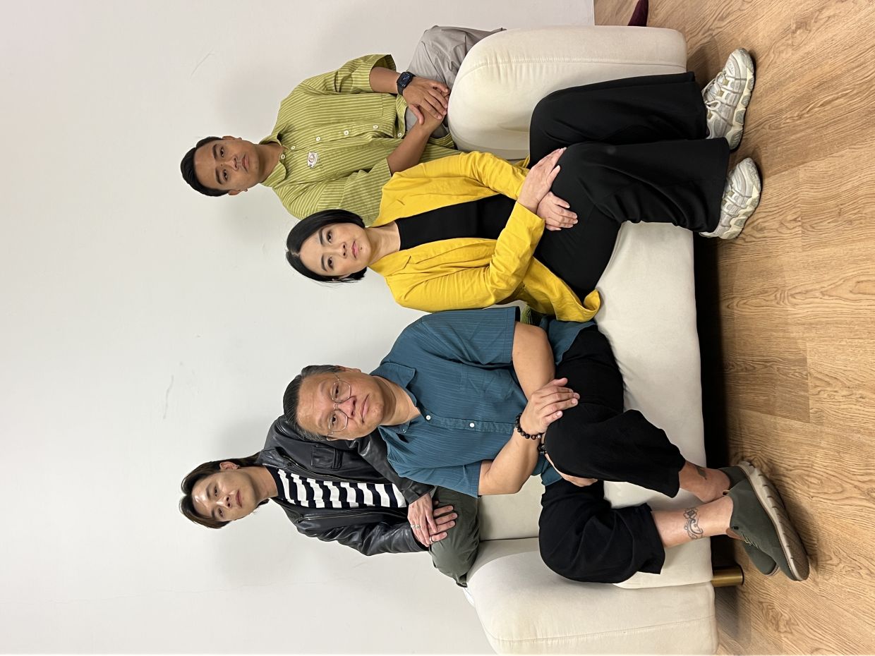 The cast of 'Sisa-Sisa 2' (from left): Tan Wong, Kathyn and Zhafir, who will bring de Silva’s theatre works to life at DPAC this weekend. Photo: W Productions