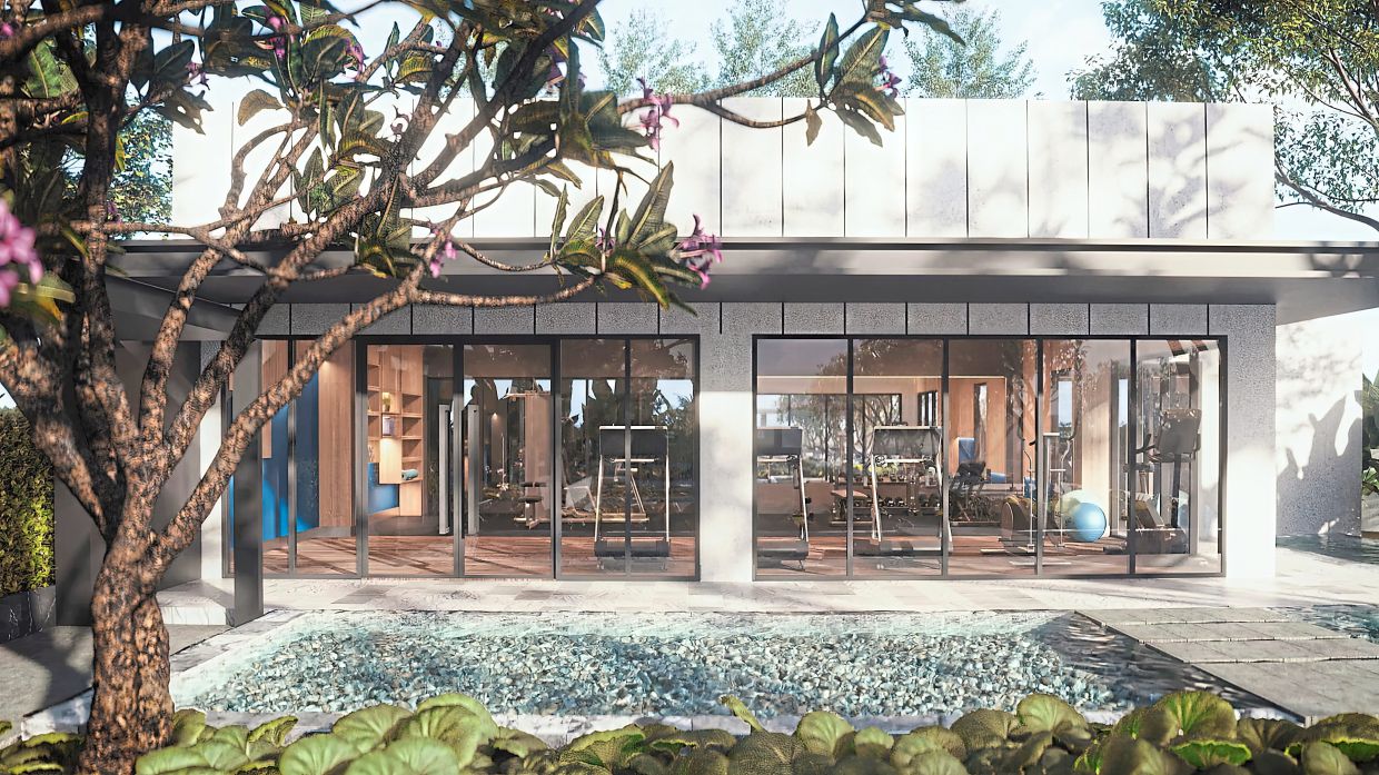 Replete with scenic views and modern interior design, the gym at Sfera provides a stylish and functional environment for residents to stay active.