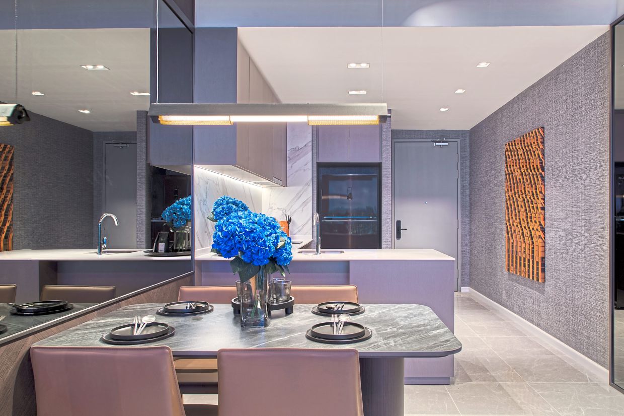 Sfera 1BR type is a hassle-free, ready-to-move-in choice that comes with a fully fitted kitchen, branded appliances, and more.