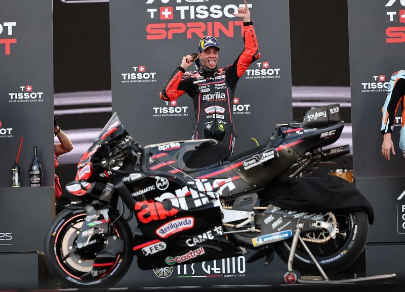 Motorcycling-Bezzecchi overcomes early setback to win thrilling Indonesian sprint