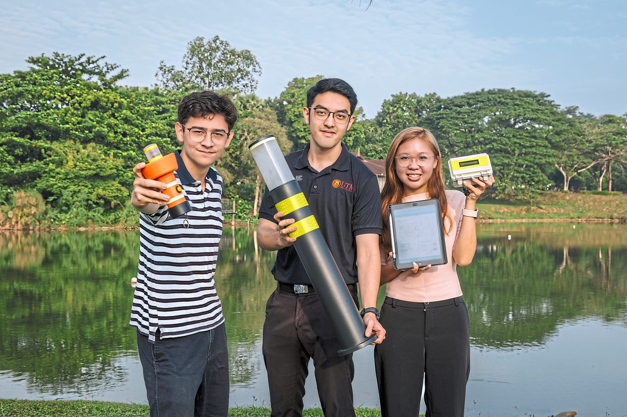 (From left) Magnus, Chow and Wong