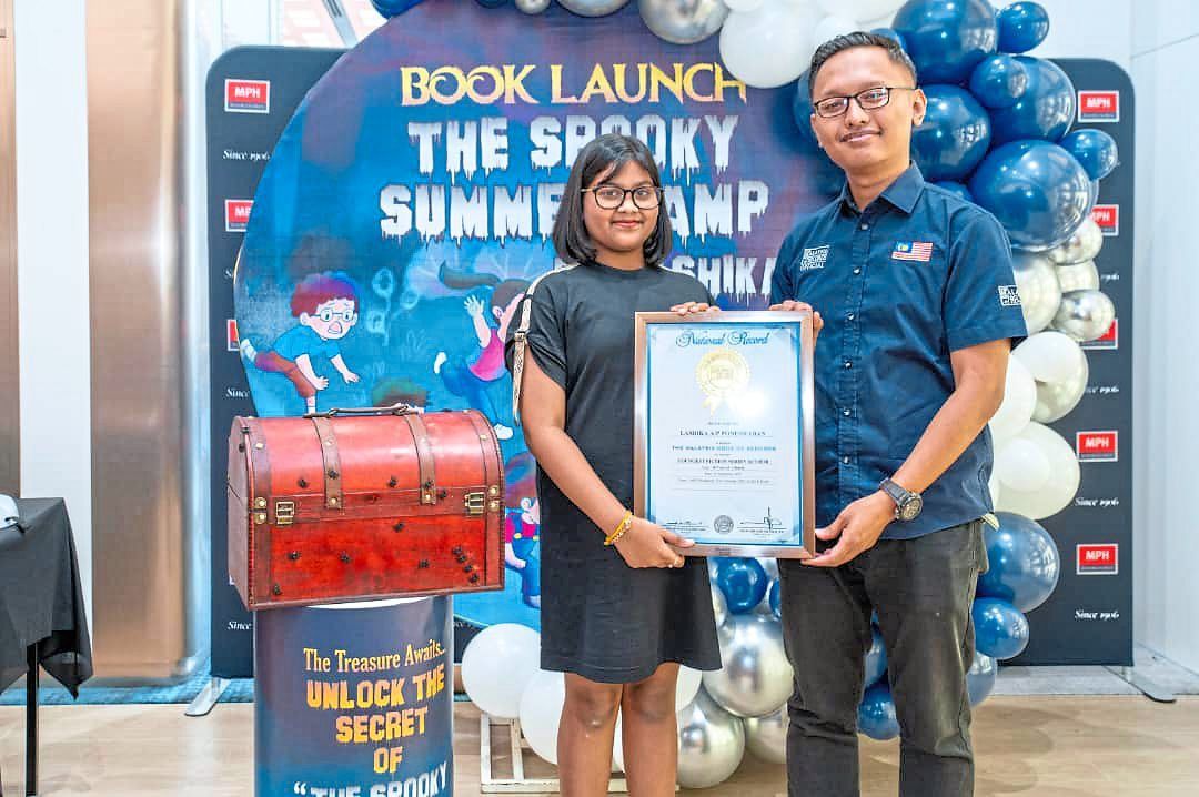 Another record for M’sia’s youngest author