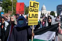 Hundreds of thousands turn out at pro-Palestinian marches in Europe