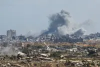 Israel strikes Gaza as Palestinians pin hopes on Trump's Gaza plan