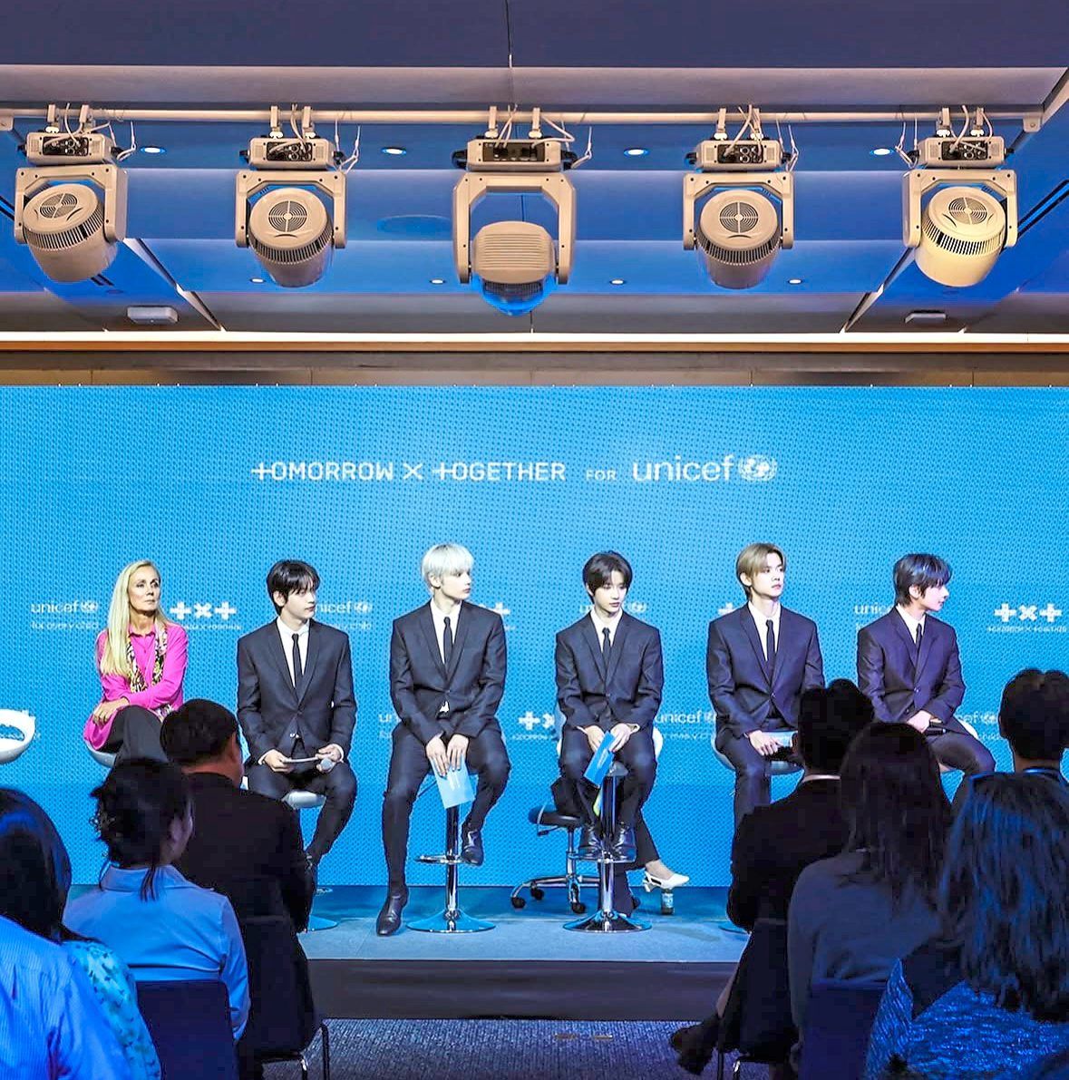 Unicef teams up with TXT-BigHit for a youth mental campaign. Photo: Instagram/Unicef
