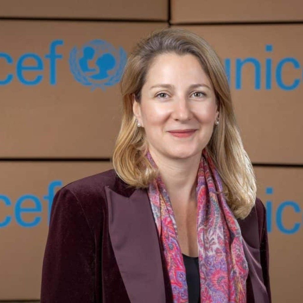 Haddad Mardini says Gen Z has the hope, expertise and commitment needed to build a more compassionate and resilient world, but needs support to do so. Photo: Unicef