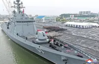 Kim visits new warship built to ‘punish provocations’