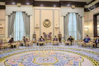 King attends pre-council meeting of Conference of Rulers