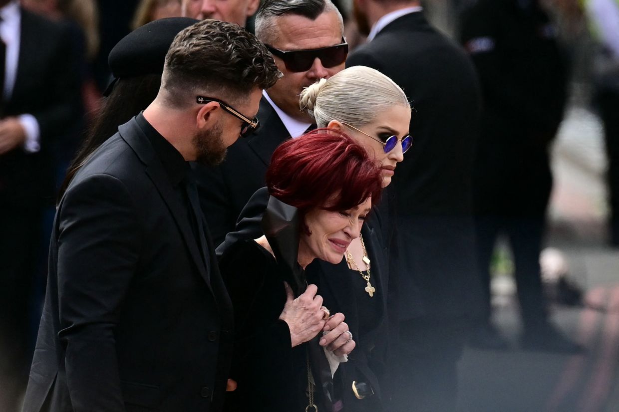 Sharon Osbourne ‘not OK’ since Ozzy’s death, says son Jack