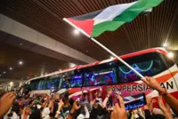 Global Sumud Flotilla volunteers receive rousing welcome at KLIA