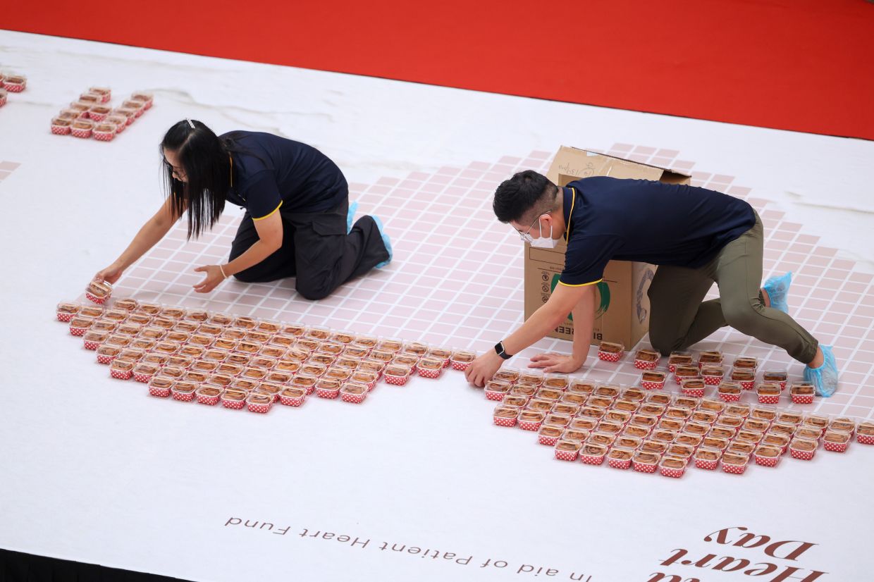 Over RM116,800 rolls in via sweet display for heart patients | The Star