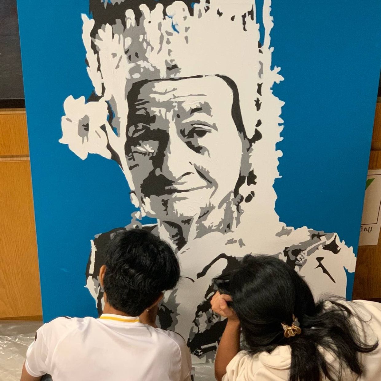 The exhibition at the National Museum of Cambodia will run through November 8. CCF