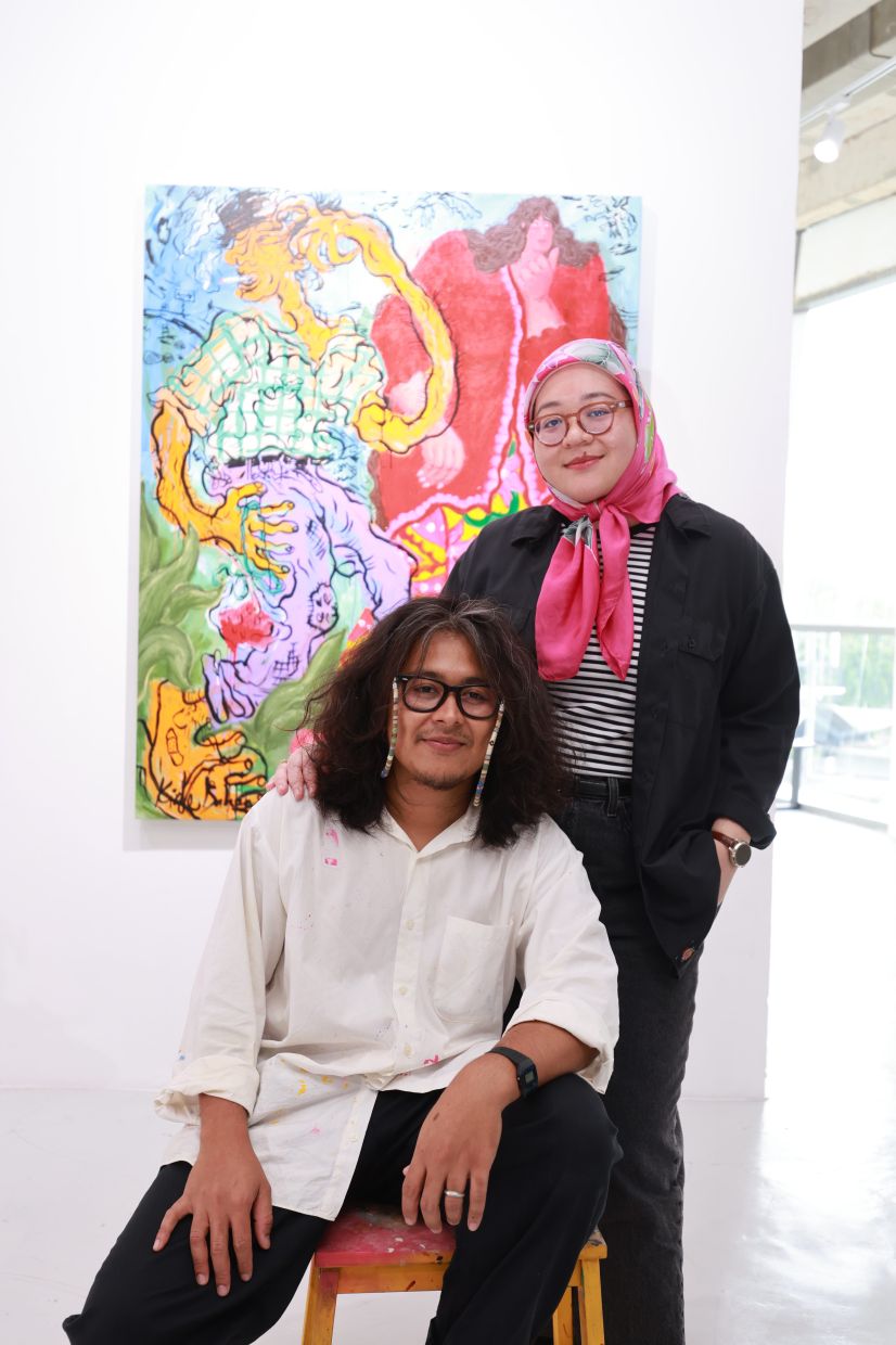 'Mato-Mata', where the show gets its name from, is the first painting Kide and Ika have worked on together.