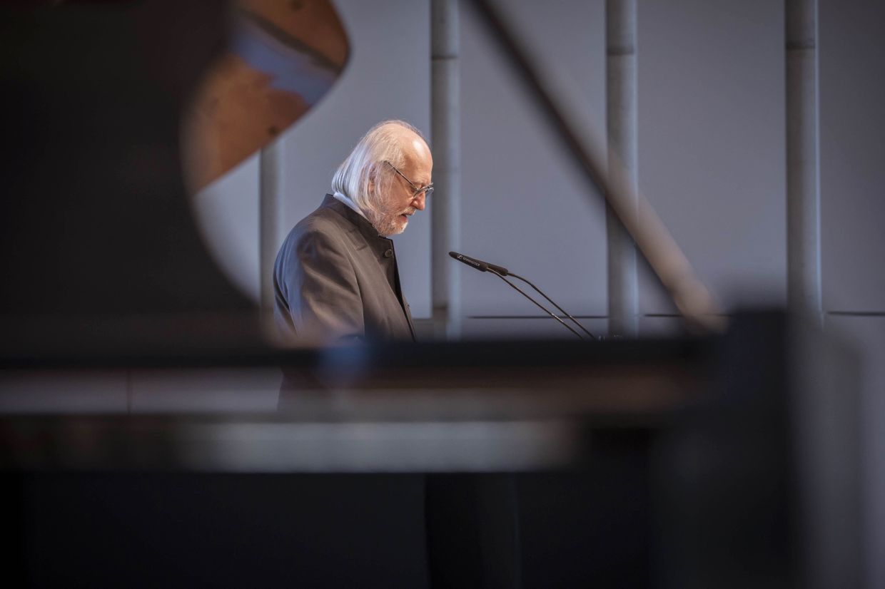 Krasznahorkai is the second Hungarian to win the prize, after the late Imre Kertesz won it in 2002. Photo: AFP