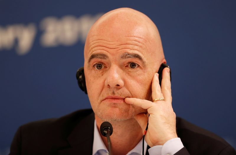 Soccer-FIFA president Infantino calls for 'open mind' on World Cup scheduling
