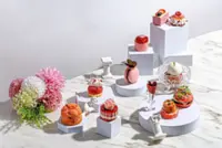 Rosy afternoon tea at KL hotel rooftop 