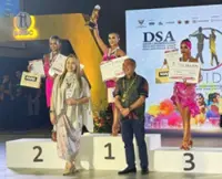 Li Xuan and Wan Xin bring dance cheer for Malaysia in Borneo Open