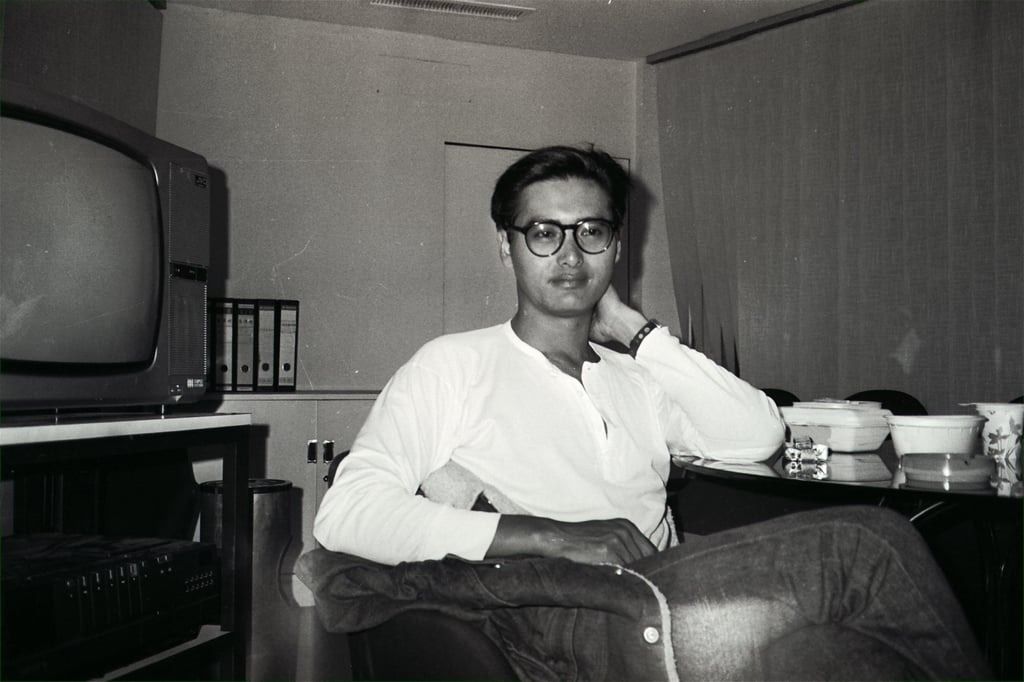 Chow at an interview with the South China Morning Post in 1985. -- Photo: SCMP