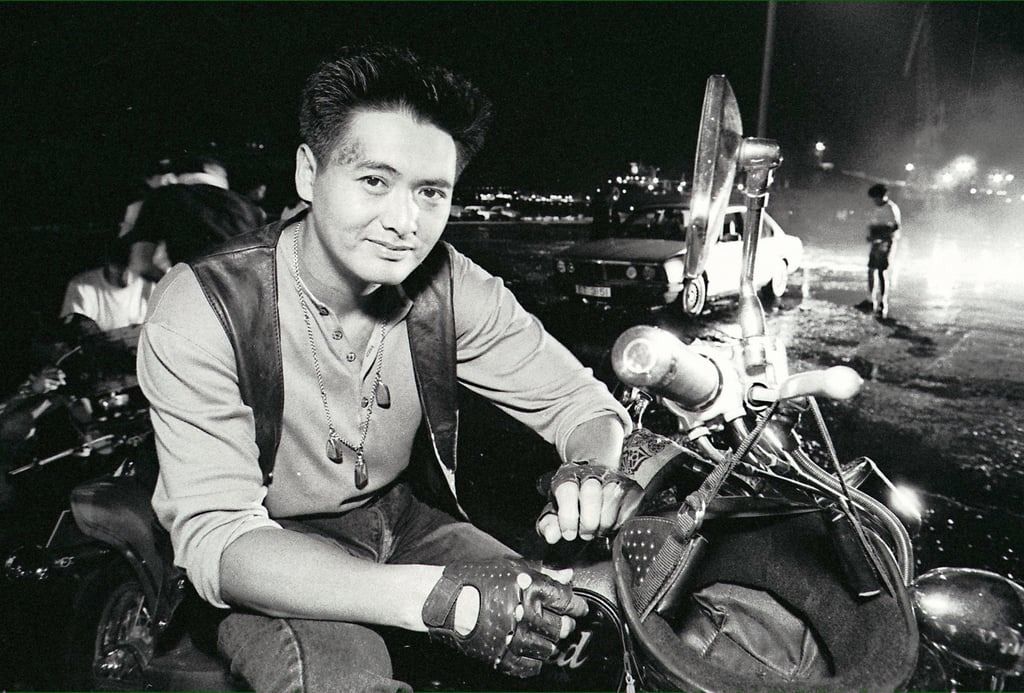 Chow on the set of the film Full Contact in 1992. -- Photo: SCMP