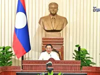 Laos PM Sonexay calls for urgent action as storms, global tensions affect the economy