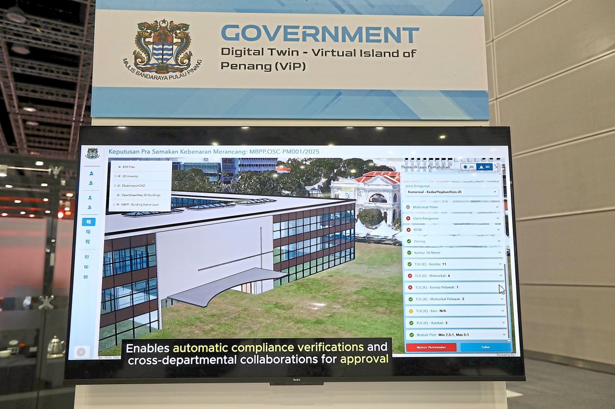 The evolution of smart cities: Malaysia's digital twin initiatives for a sustainable future 3 The VIP digital twin project will allow city planners to visualise the impact of new developments.