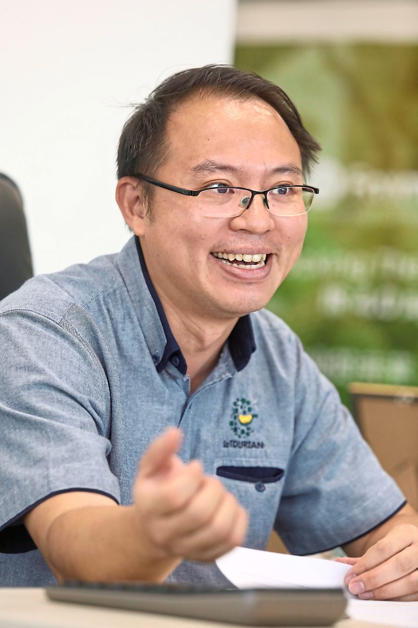 Tan believes the rollout of 5G could unlock new possibilities for farming. — Photos: LOW LAY PHON/The Star