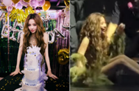 Chinese singer Jane Zhang falls off 2m-high stage during concert in Xi’an