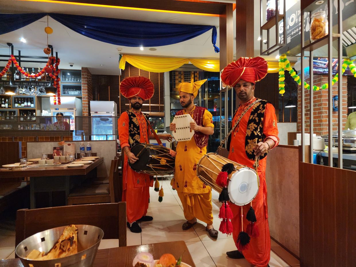 Dance performances, a band, a bangle-maker and a henna artist are all part of the festivities surrounding the food fest.